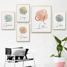 Постер с созвездиями, астрономическими звездами, для домашнего декора, Живопись акварелью, астрологический знак, картины для украшения детской гостиной