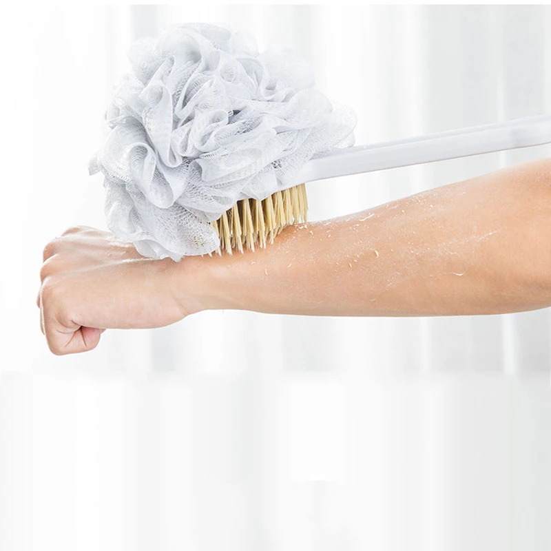 1 шт. отшелушивающая щетка Bast Wisp скребок для мытья душа аксессуары очистки тела