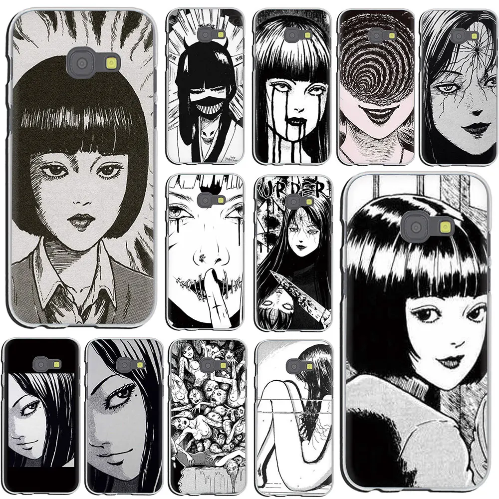 Жесткий чехол для телефона с ужасным комиксом junji ito Tomie Tees Samsung Galaxy J2 3 5 Prime J 2017 EU J6 J7