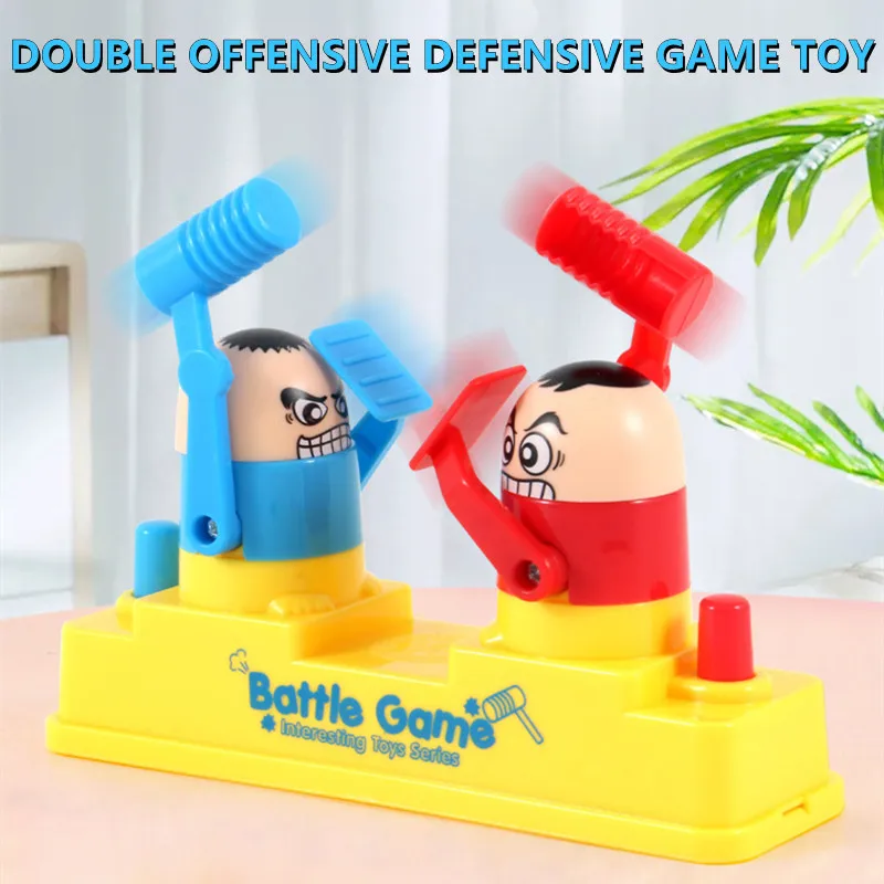 

1@# Family Entertainment Desktop Toys Puzzle Board Game Parent-child Interactive Toys Double Player Red Blue Attack Defense Game