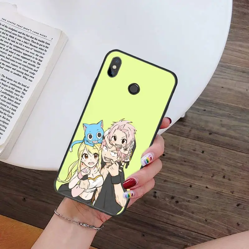 

FAIRY TAIL Japan anime cover funda coque Phone Case For Xiaomi Redmi note 7 8 9 t k30 max3 9 s 10 pro lite