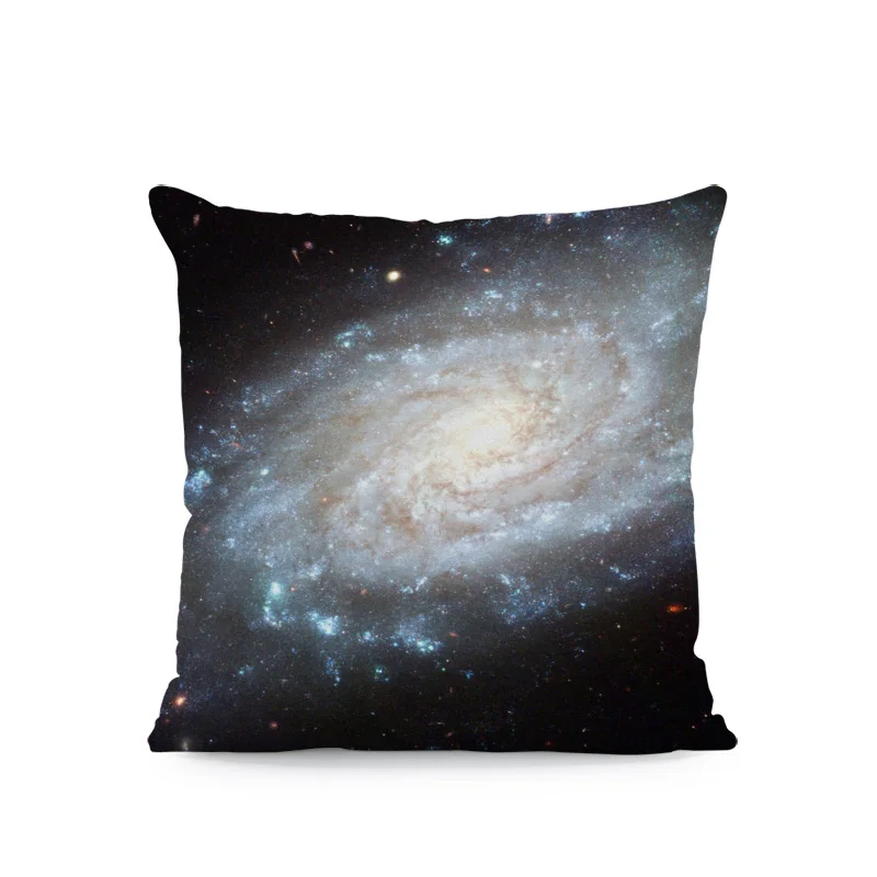 Роскошная Очаровательная наволочка синяя Звездная спираль квадратная