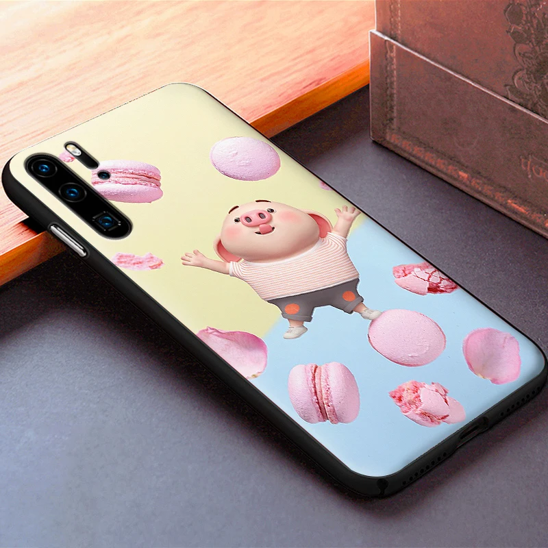 New 3D pig Case For Huawei P8 P9 Mini P10 P20 2019 P30 LITE for P Smart Z 2018 Pro Coque Funda | Мобильные телефоны и