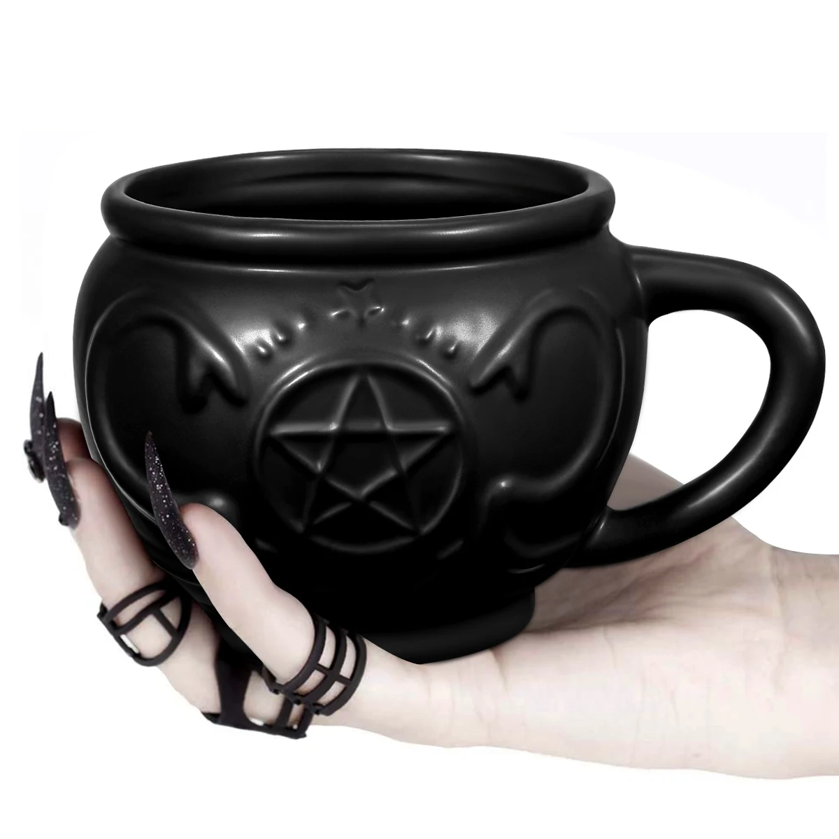 

Hemoton Cauldron Mug Unique Halloween Coffee Mug Witches Gift Ceramics Tea Cup For Halloween Banquet Decorations
