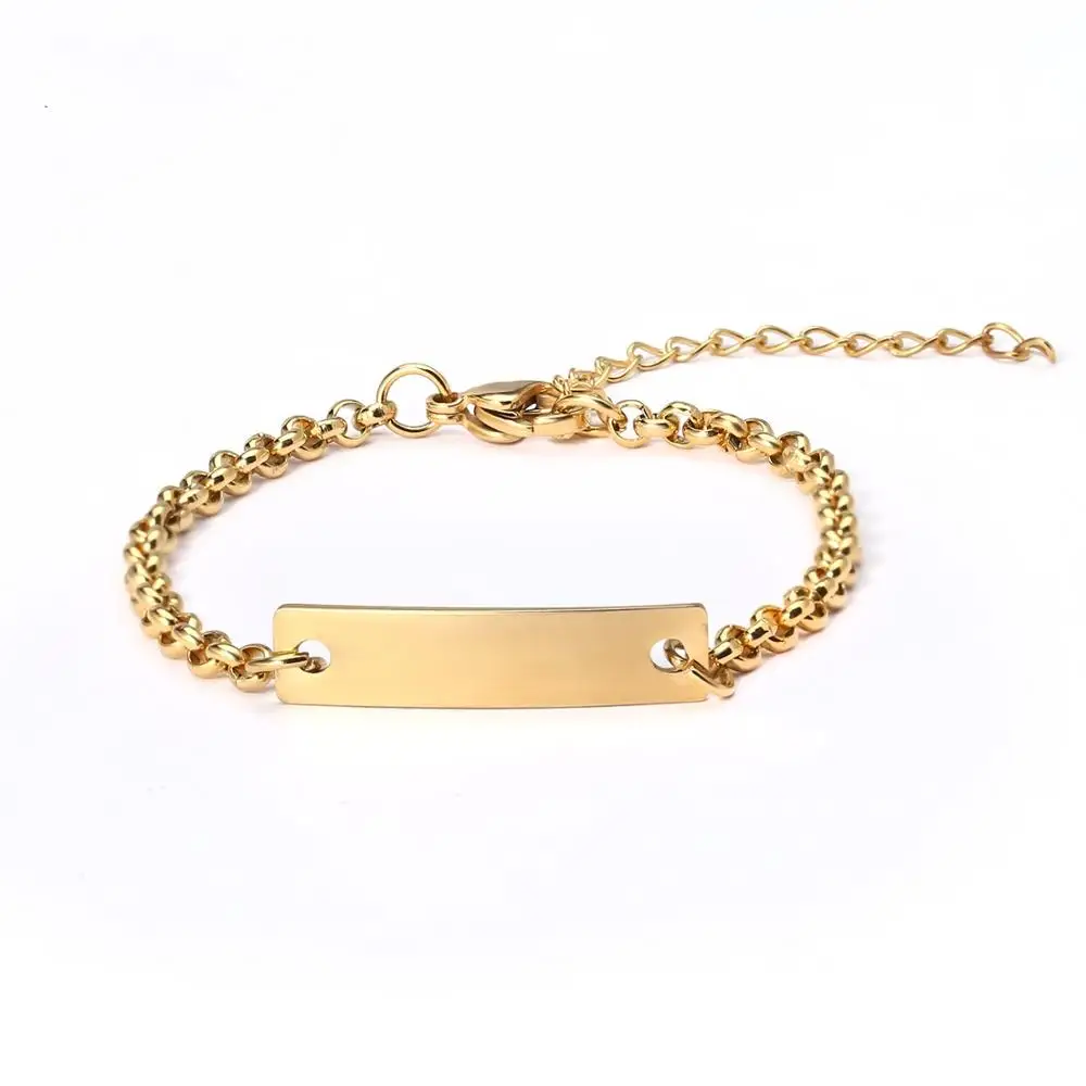 Персонализированный браслет с именем ребенка для женщин и мужчин регулируемый