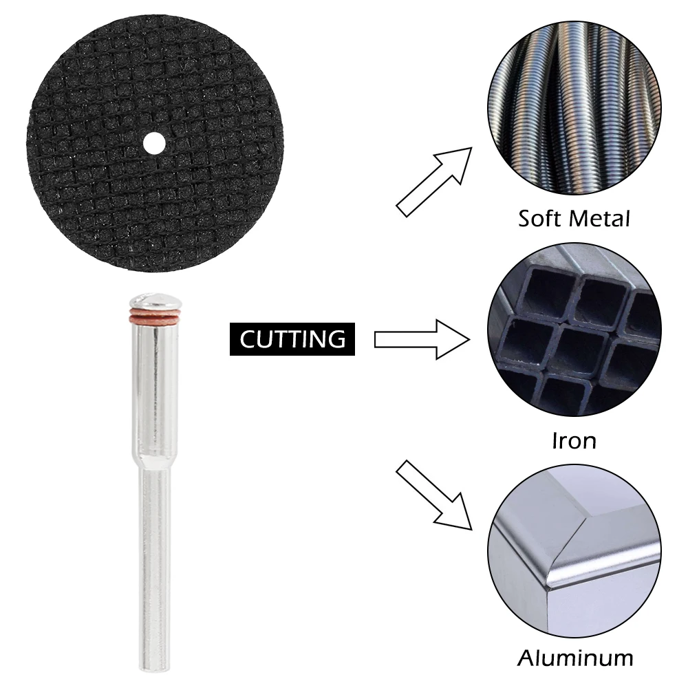 34 шт. дисковые пилы отрезные колеса алмазные HSS мини режущие диски для резки