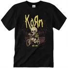 Футболка Korn Nu металлическая Альтернативная рок футболка унисекс размер S 3Xl