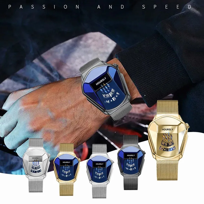 

Мужские наручные часы для гонок, Стайлинг, роскошные часы от лучшего бренда, индивидуальные кварцевые часы, уникальный дизайн, мужские часы,...