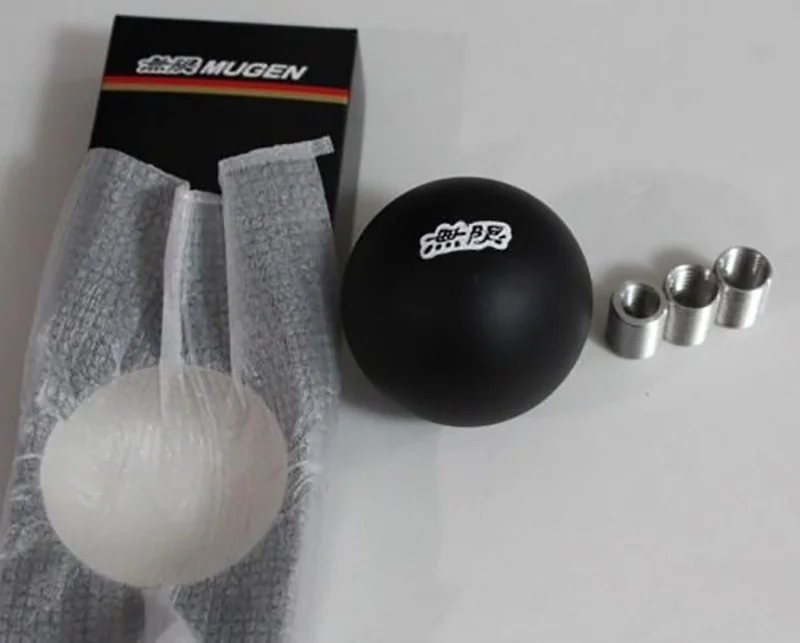 Рычаг переключения передач черного цвета с резиновым шариком гоночный рычаг для