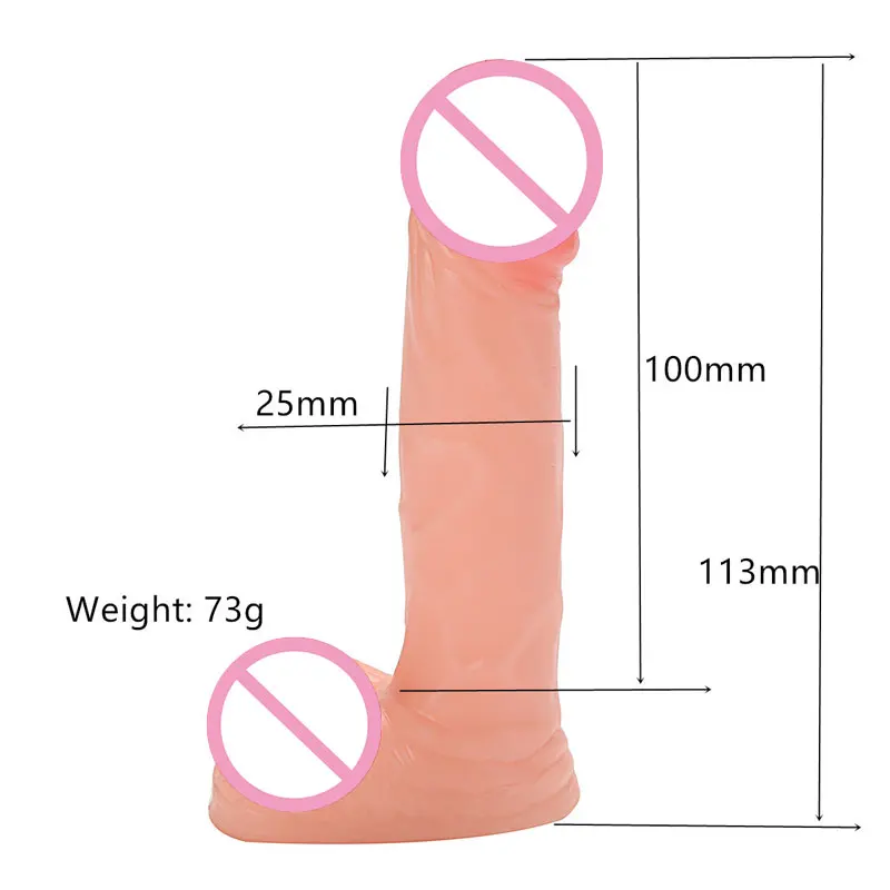 Женская мастурбация мягкая настоящая Желейная модель на присоске для взрослых