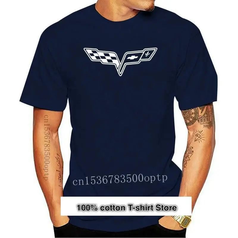 

Camiseta с логотипом Corvette для мужчин, C6, C7, C8
