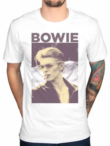 Давид Боуи новая курительная футболка для мужчин queen Mick Jagger Повседневная