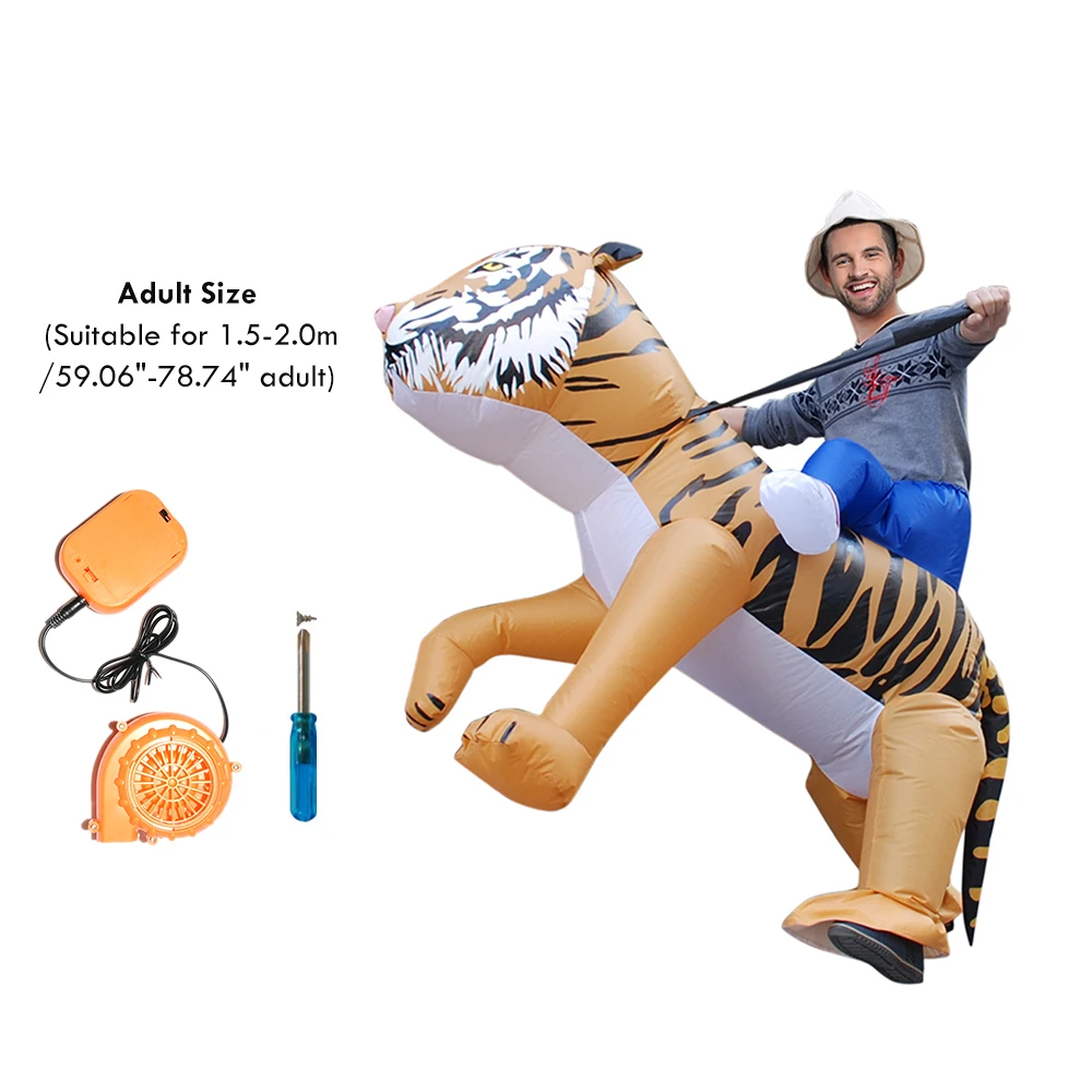 

New Halloween inflatable child adult costume kids party dinosaur women halloween costume for kids Ride on Costume