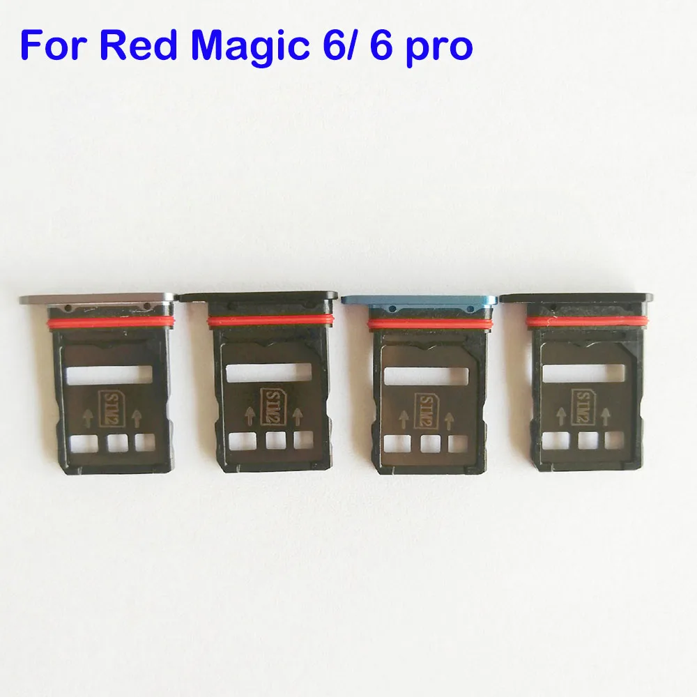 Soporte para tarjeta Sim, ranura para tarjeta RedMagic 6 nx69j, soporte para tarjeta Sim, para Nubia Red Magic 6 pro, nuevo y Original