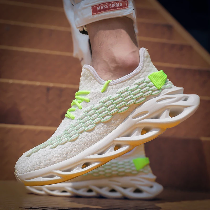 Модная мужская повседневная обувь дышащая на шнуровке мужские кроссовки zapatillas