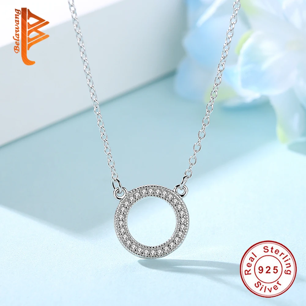 Женское колье из серебра 925 пробы с круглыми сердечками | Украшения и аксессуары