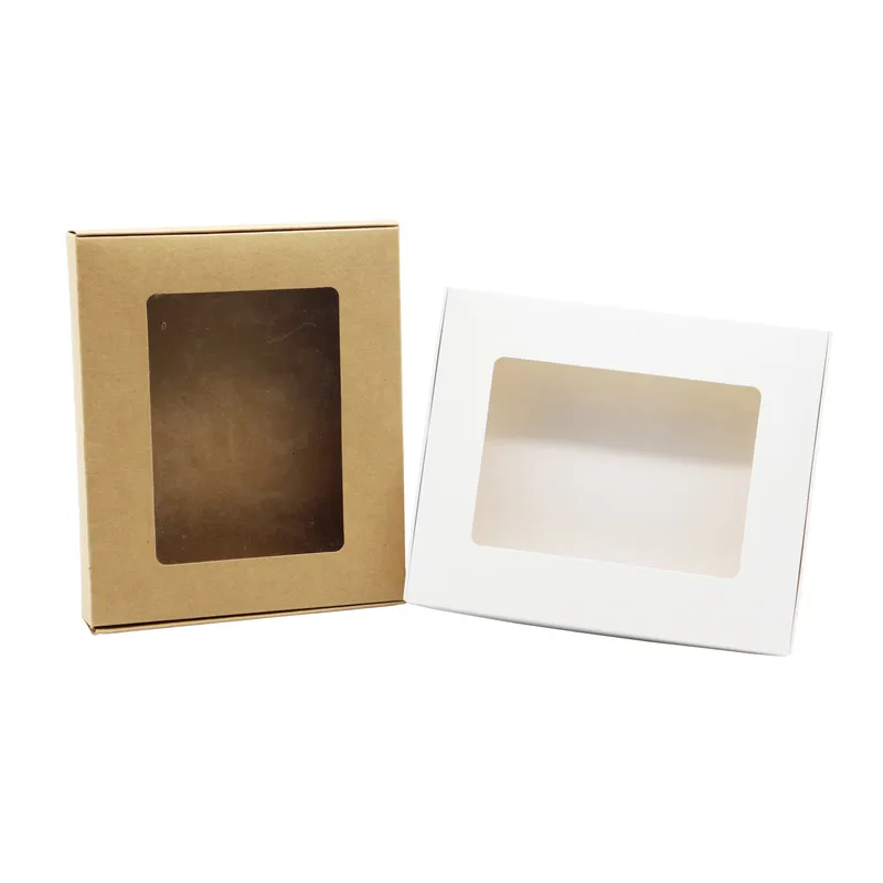 

24Pcs/Lot 18x15x3cm Kraft Paper Airplane Box White Handmade Jewelry Carton Box Gift Paper Packaging Boxes