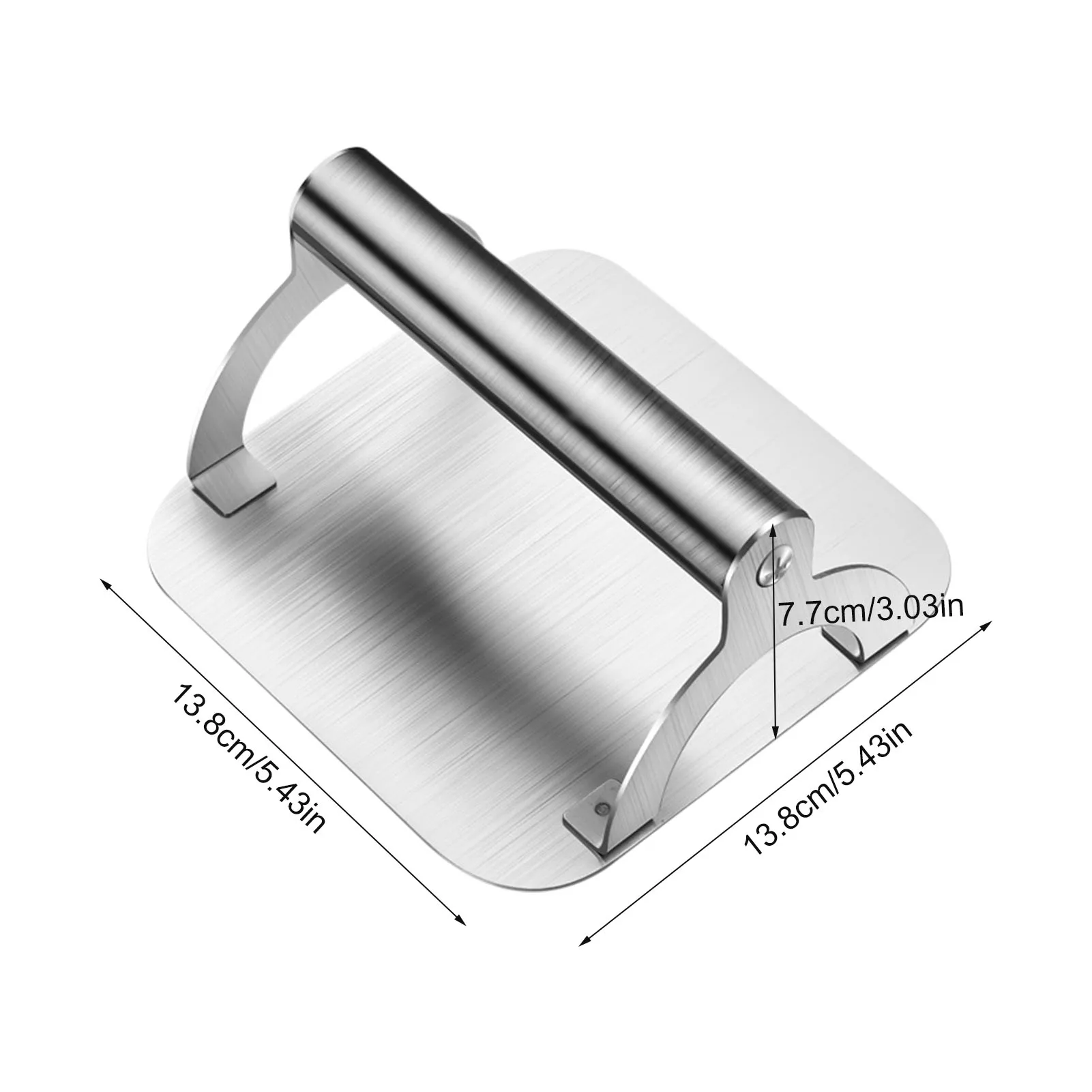 Stainless Steel Hamburger Press Non-Stick Square Maker Chef Cutlets Meat Beef Grill Burger Patty Fine | Дом и сад