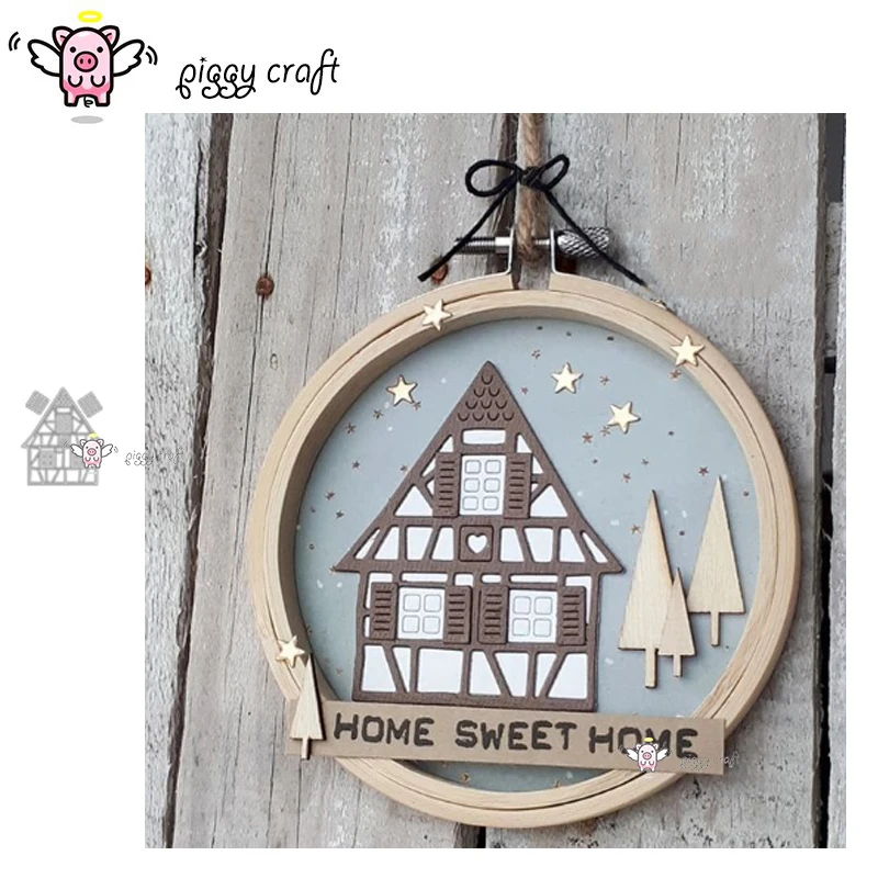 Свинья металлические режущие штампы для рукоделия формы высечки украшения дома