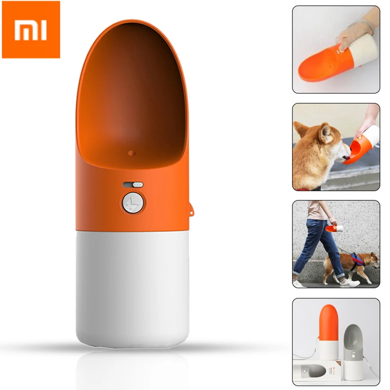 Xiaomi ROCKET чашка с домашними животными портативная чашка для собак Бутылка Спорт на открытом воздухе путешествия собака миска для питьевой воды диспенсер подачи умный контроль