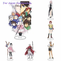 anime figures op plunderer acrylic stand model plate cosplay desk decor standing sign cosplay keychains for fans friends gifts