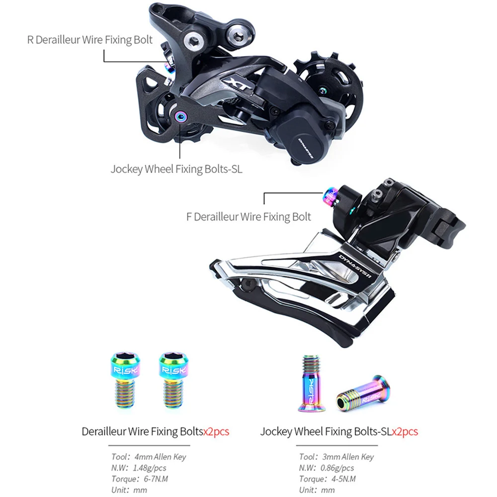 36 шт. титановый сплав MTB велосипед общие болты горный винт велосипедный