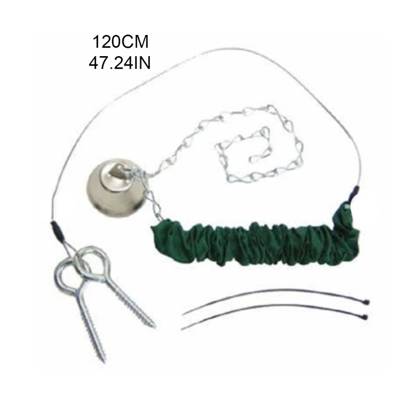 

Squirrel Feeder Bungee Cord Green Spring feeder for Squirrel Bungee Jumping Household Gardening Wild Animal Feeding K0AB