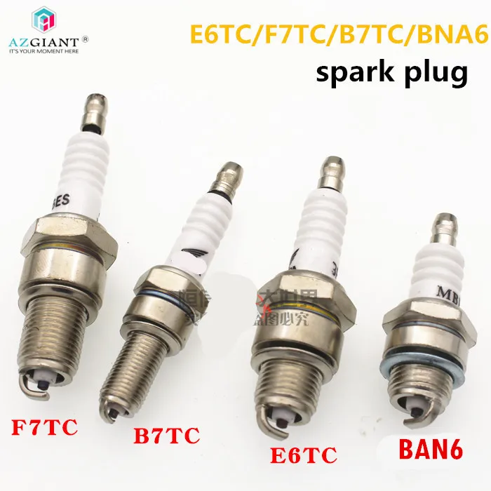 Свеча зажигания AZGIANT B7TC/E6TC/F7TC (F5TC)/B8RTC L7T BM6A M7 двухтактный камень для мотоцикла C7HSA