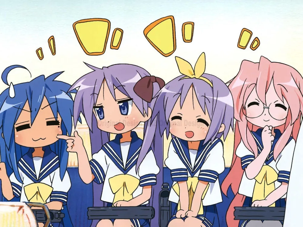 Аниме Счастливая звезда Konata Izumi Hiiragi Kagami Tsukasa Косплей Костюм Школьная форма одежда