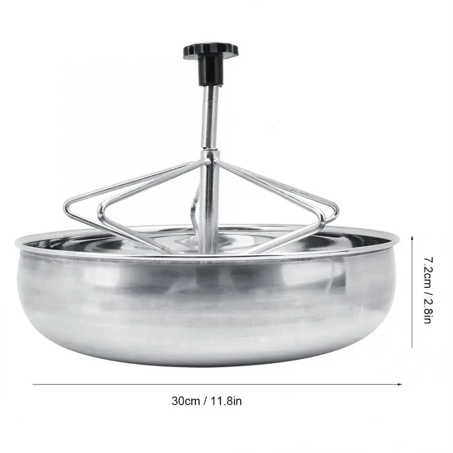 Кормушка для курицы 30 см из нержавеющей стали поросенок корыта чаша кормления
