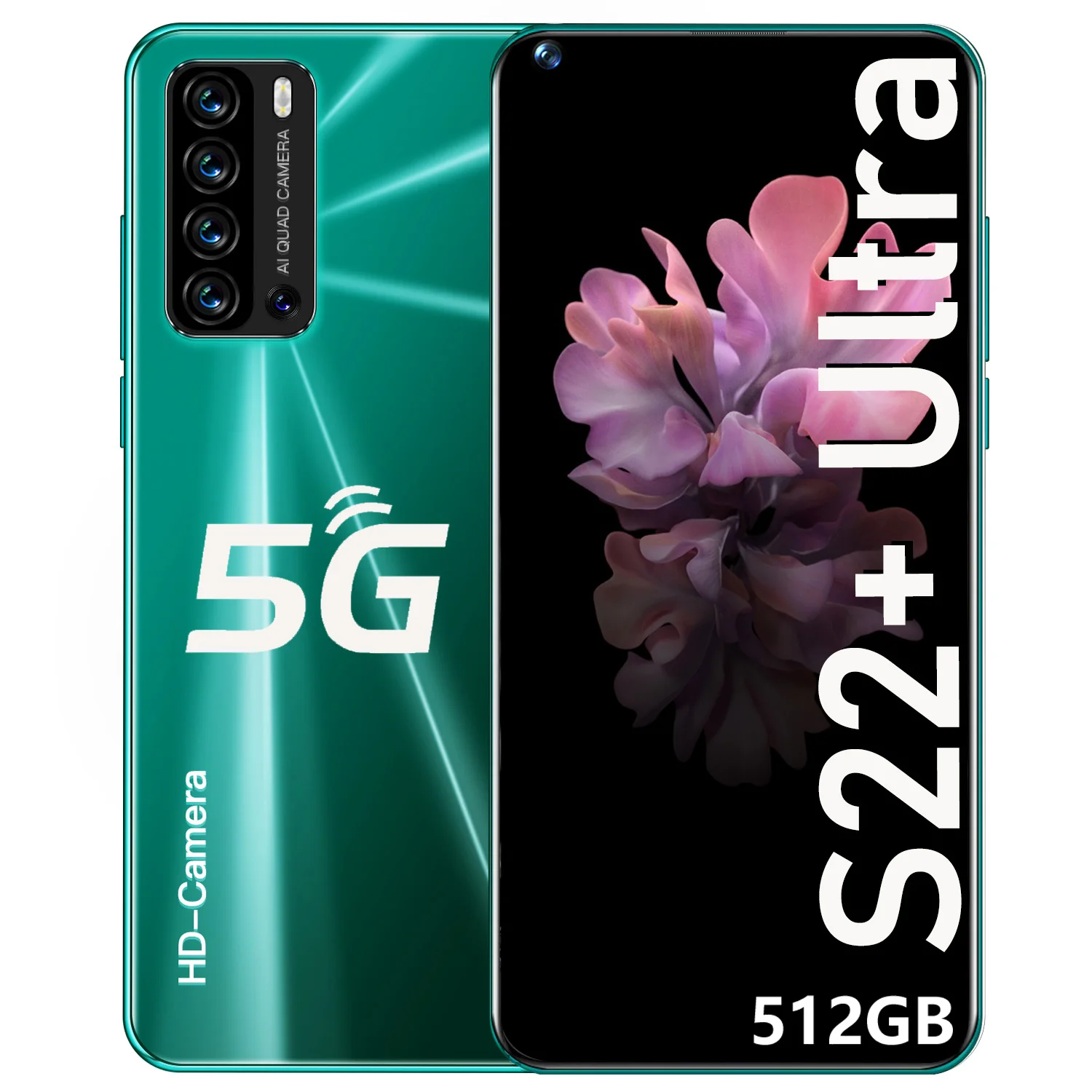 

Galay S22 Ultra Smartphones 512GB Unlocked Android Mobile Phones Cell Phones 7.3 inch 5600mAh GSM 4G/5G LTE International Phones