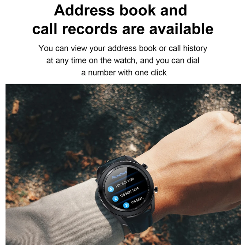 Модные двухсторонние мужские Смарт-часы с вращающейся рамкой и пульсометром ЭКГ