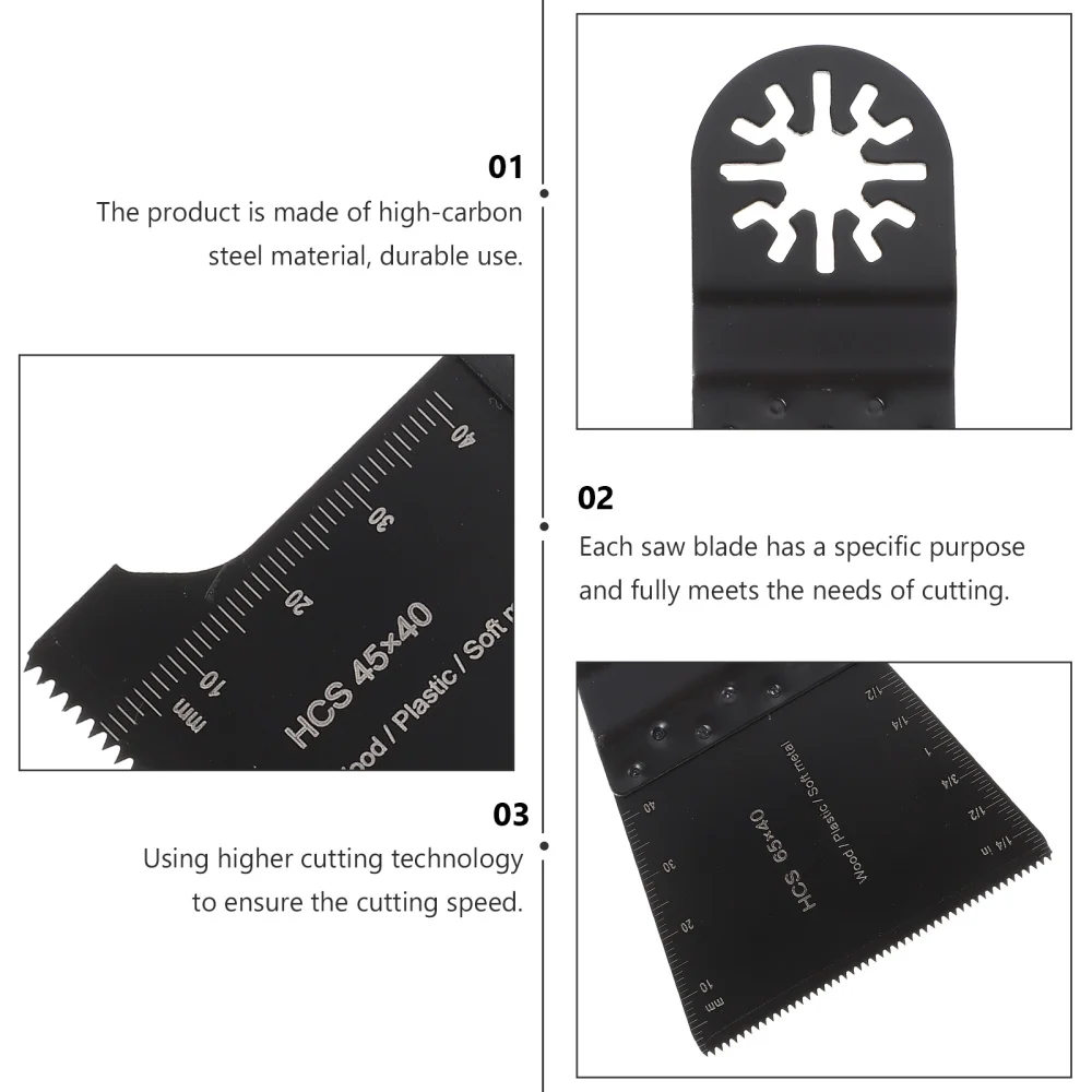 

11pcs Multi-Function Oscillating Tools Trimmer Accessories