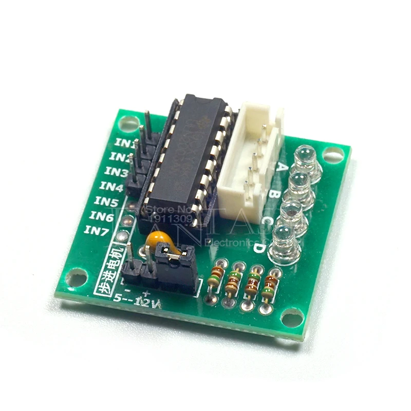 10 шт 5V 4 фазы шагового Драйвер двигателя + платы ULN2003 с приводом Тесты модуль