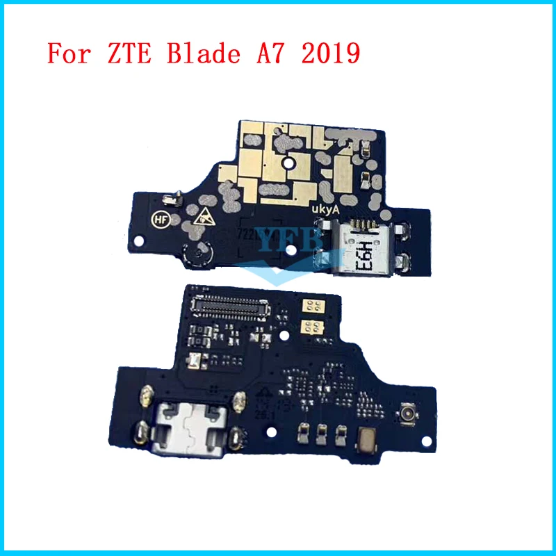 Плата зарядного устройства USB для ZTE Blade A7 usb порт зарядки док станция гибкий