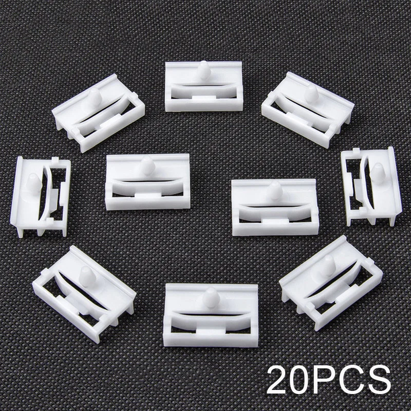 Bracket For BMW 3 Series E36 E46 E90 E91 Moulding Car 51718184574 White Side Skirt Fasteners Accessories Replacement New | Автомобили и