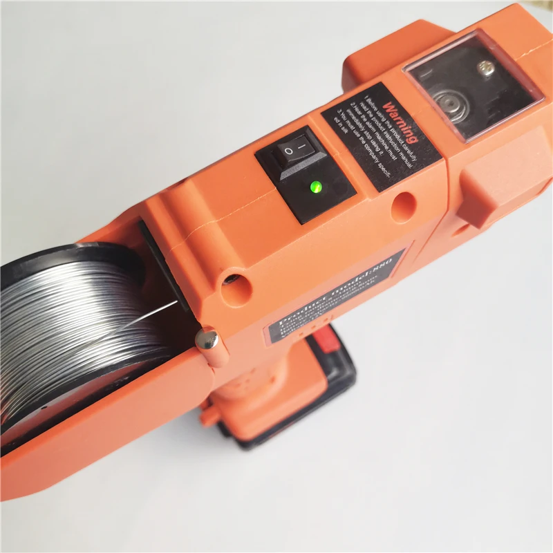 

12V Rebar Tier Binding Machine Automatic 8-34mm Rebar Tying Machine Cordless Wire Lithium Battery Suitcase