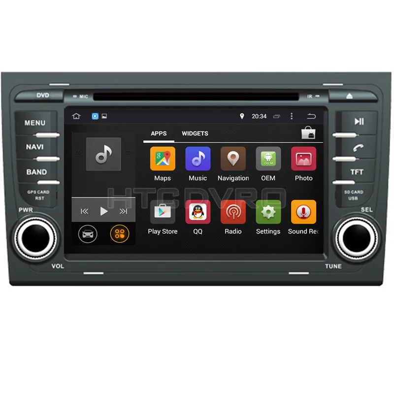 YMODVHT 7inch 4G Octa Core Android 9.0 7.1 Car DVD Player for Audi A4 2002-2008/for Seat Exeo 2010- RDS Radio Audio Video Stereo |