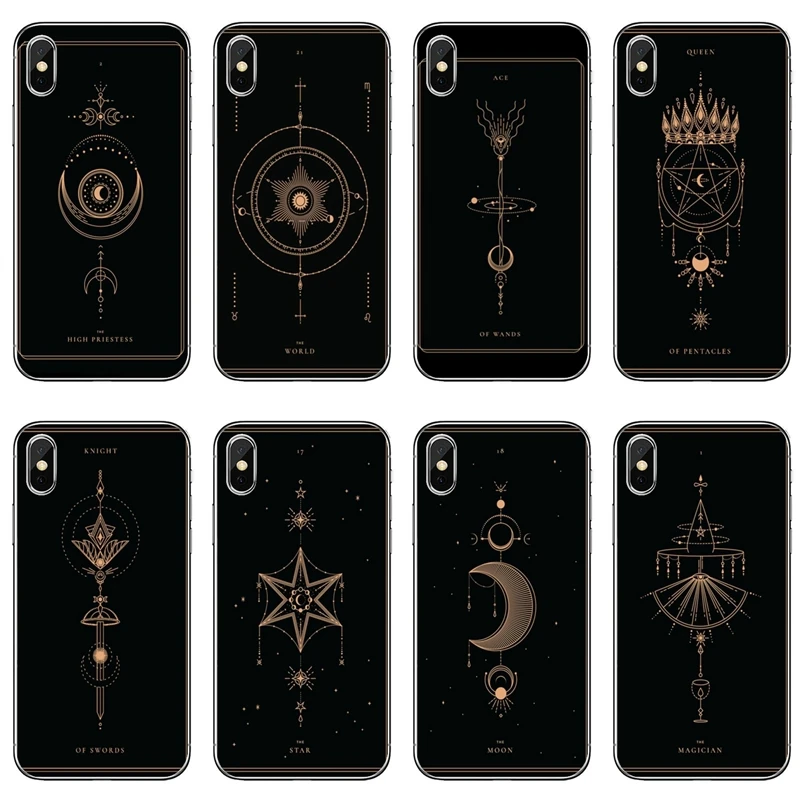 Чехол для телефона Magician star moom sun queen Empress card iPhone 11 Pro XS Max XR X 8 7 6 6S Plus 5 5S SE iPod Touch |