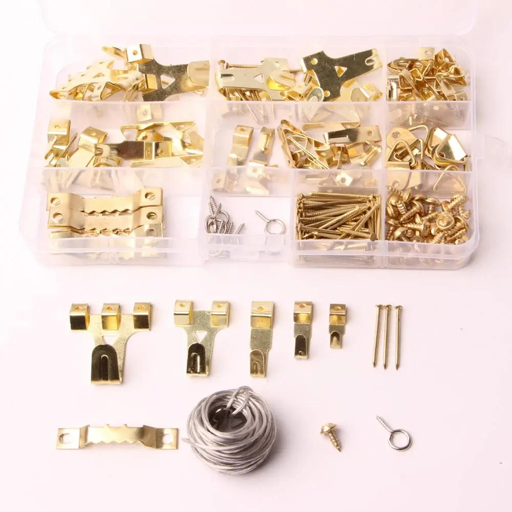 

Жесткие настенные подвесные крючки для картин 195 шт./компл. подвесные прочные креативные подвесные крючки для картины винты удобный рисунок