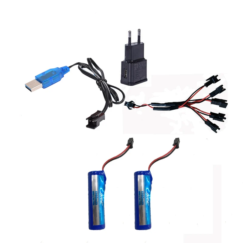 Аккумулятор JJRC Q70 для радиоуправляемой машинки батарея 3 7 в 1200 мАч 2 4 ГГц 4WD Twist- Desert