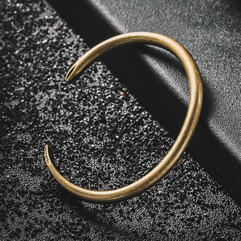 Браслет для ногтей манжета браслет мужчин браслеты на запястье Открытый из