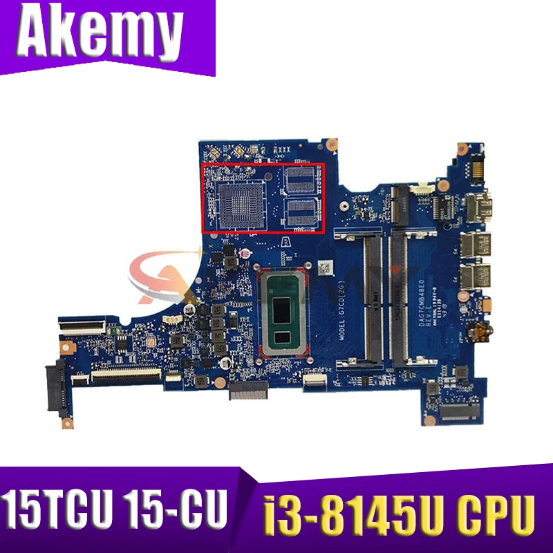 

Материнская плата для ноутбука HP OMEN 15TCU 15-CU 15-U DAG7CMB48E0 L36253-601 SRFFZ i3-8145U CPU 100%