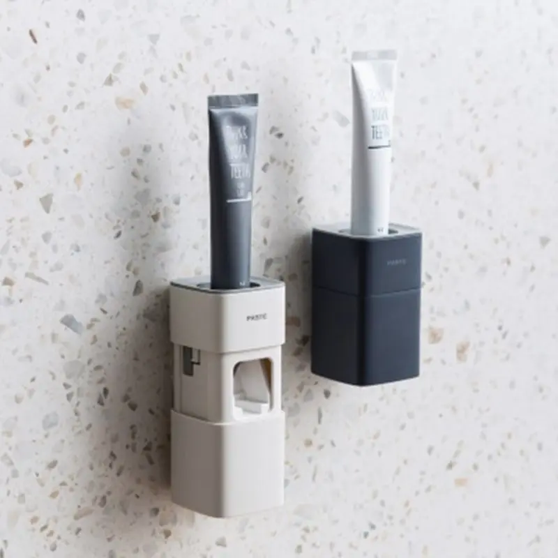 

Автоматический Дозатор зубной пасты настенное крепление пыленепроницаемый Зубная щётка держатель дома Ванная комната Водонепроницаемый ...