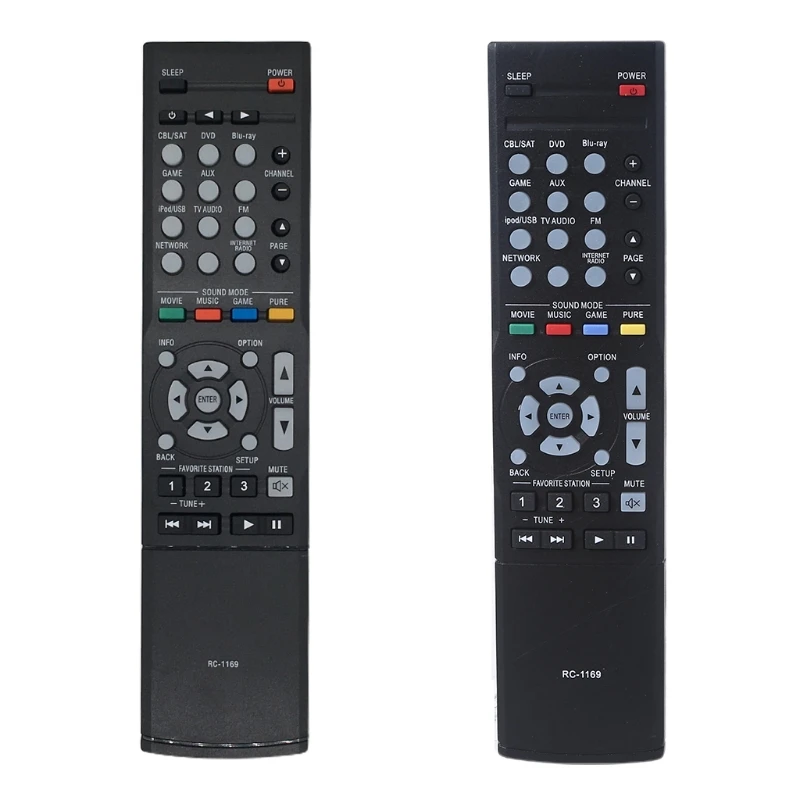 RC 1169 дистанционного Управление для denon AV ресивер 1181 1168 AVR 1513 1612 2113CI X37A|Пульты ДУ| |