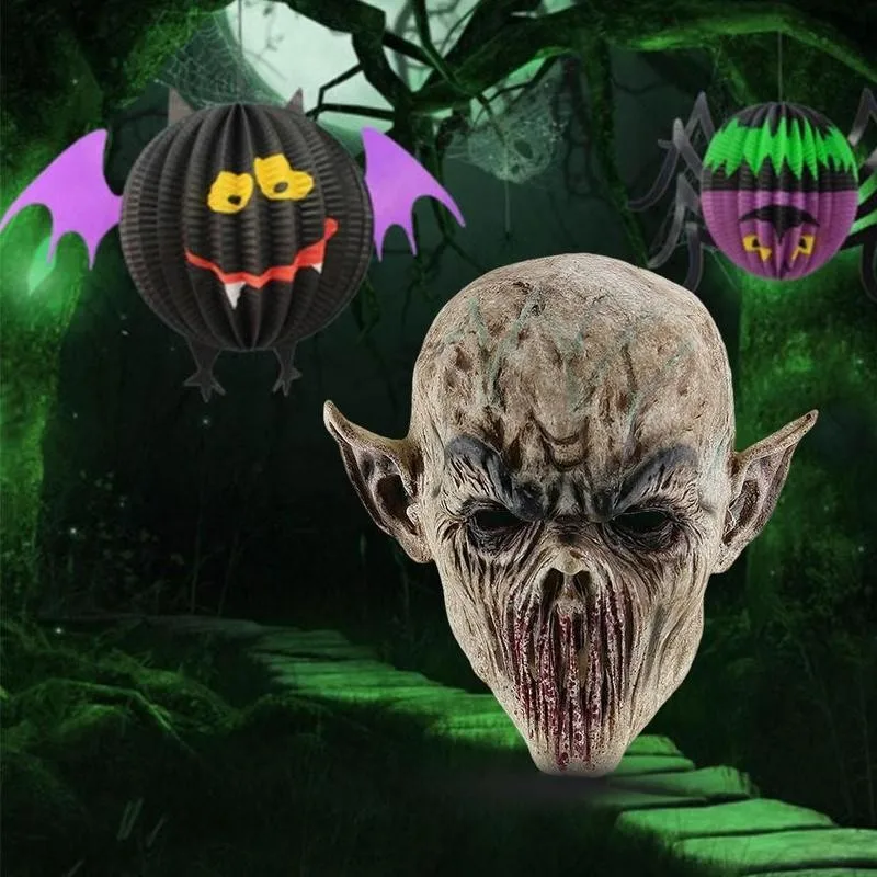 

Halloween Mask Horror Mouthless Alien horror Alien Beast Mask Evil Cosplay Scary Costume Party Props Toys For Costume Party