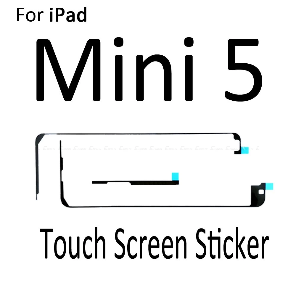 5 компл. Пластиковая рамка средней рамки 3 м клейкая наклейка для iPad Air 2020 2019 Mini 1 2 4