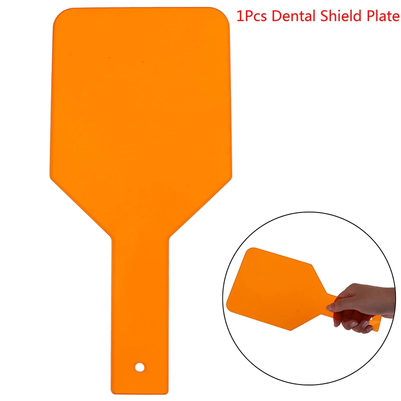 

Hand-held Dental Shield Plate Eye-protective Board Curing Light Teeth Shields Teeth Whitening Dental Tools Light Filter Paddle