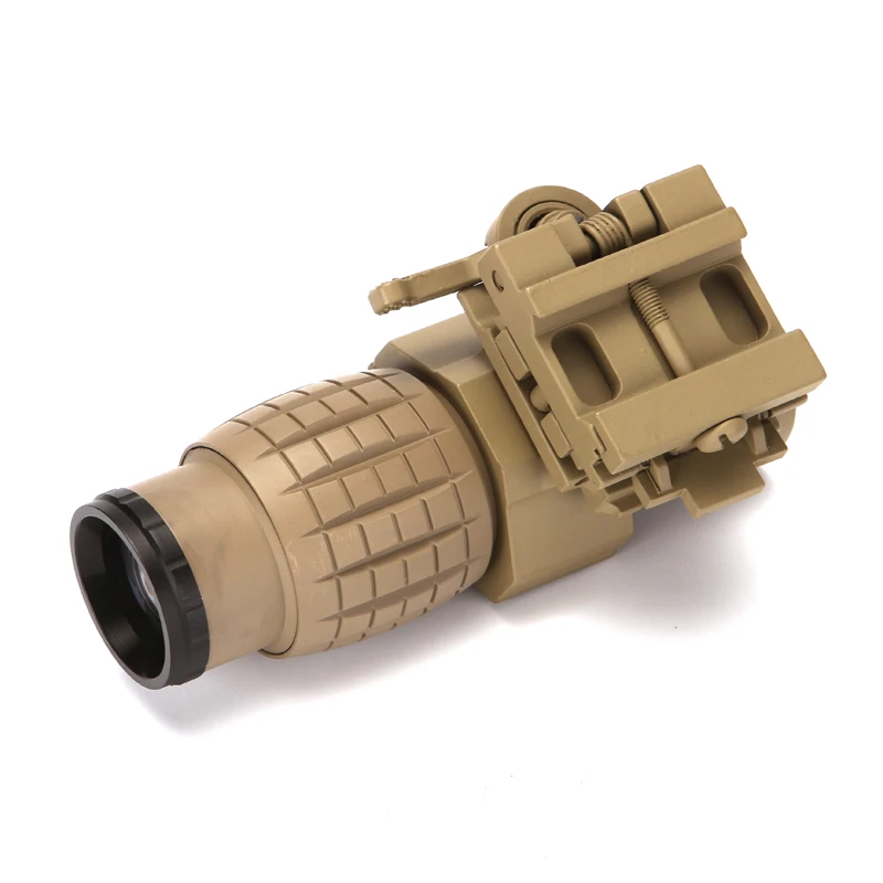 

Askco QD Quickly Mount 3X Magnifier Scope Compact Hunting Riflescope Sights With Flip Up Cover Fit For 20mm Rifle Gun Rail Mount