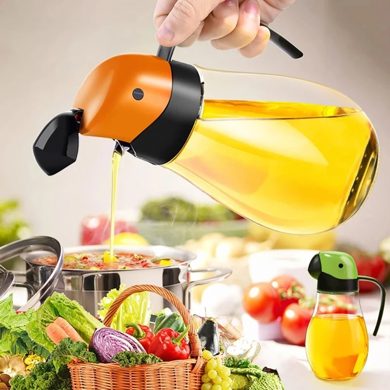 olive oil dispenser bottle sauces olive oil can kitchen gadget glass oil storage anti leak oil bottle vinegar soy sauce bottle free global shipping